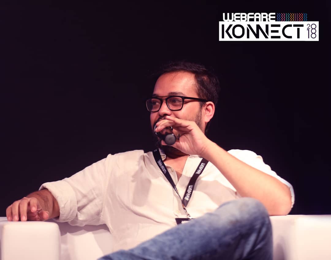 WebFareLive's tweet photo. Saurabh Bhowal, AVP and Head - Creative and Content of Zoom &amp; Zoom Studios and Ashwin Suresh, Founder, Pocket Aces discussed about the Pursuit of Sustainable Business at #WebfareKonnect2018. 
#YehKaunClave #CraveForConclave #KseKonnect  #कseKonnect #Konnect2018 #Webfare  #WFK2k18 https://t.co/slRjVmNGvB