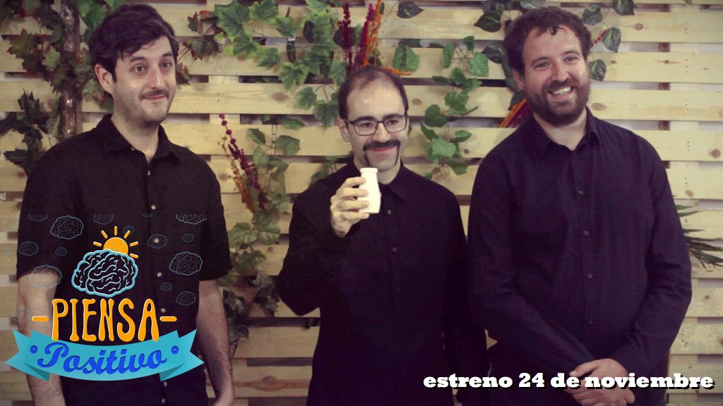 ➕Ante todo piensa positivo. La vida es un sketch.
📽ESTRENO 24 DE NOVIEMBRE
#PiensaPositivo #webserie #zaragoza #humor #comedy #comedia #PradodelRey #film #sitcom
<a href="/ocarazaragoza/">OCARA</a> Vicky Tafalla <a href="/JaviErcilla/">Javier Ercilla</a> @elreyjabali <a href="/alparcero/">Miguel</a> <a href="/lau71287/">Laura Campos</a> <a href="/_J4M/">J4M</a>
