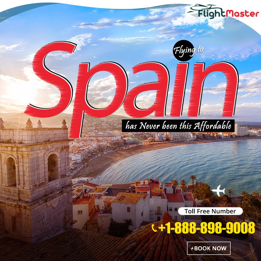 TheFlightMastr's tweet photo. Spain has been Never This Affordable 
It is True, #theflightmaster offer attractive fares price by which you can visit Cities  like #barcelona #milan #madrid #Spain at very low price. So, Book Your Ticket Right Now! 
Book Here- https://t.co/hbJZqazwv9 https://t.co/VtpN1ZNZrY