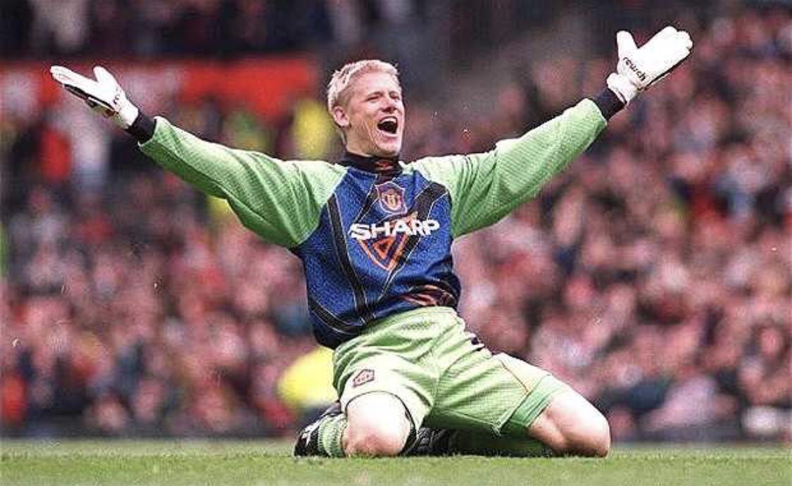 Happy Birthday Peter Schmeichel. You ve been like a Dad to me (in that I haven t met you either) xx 