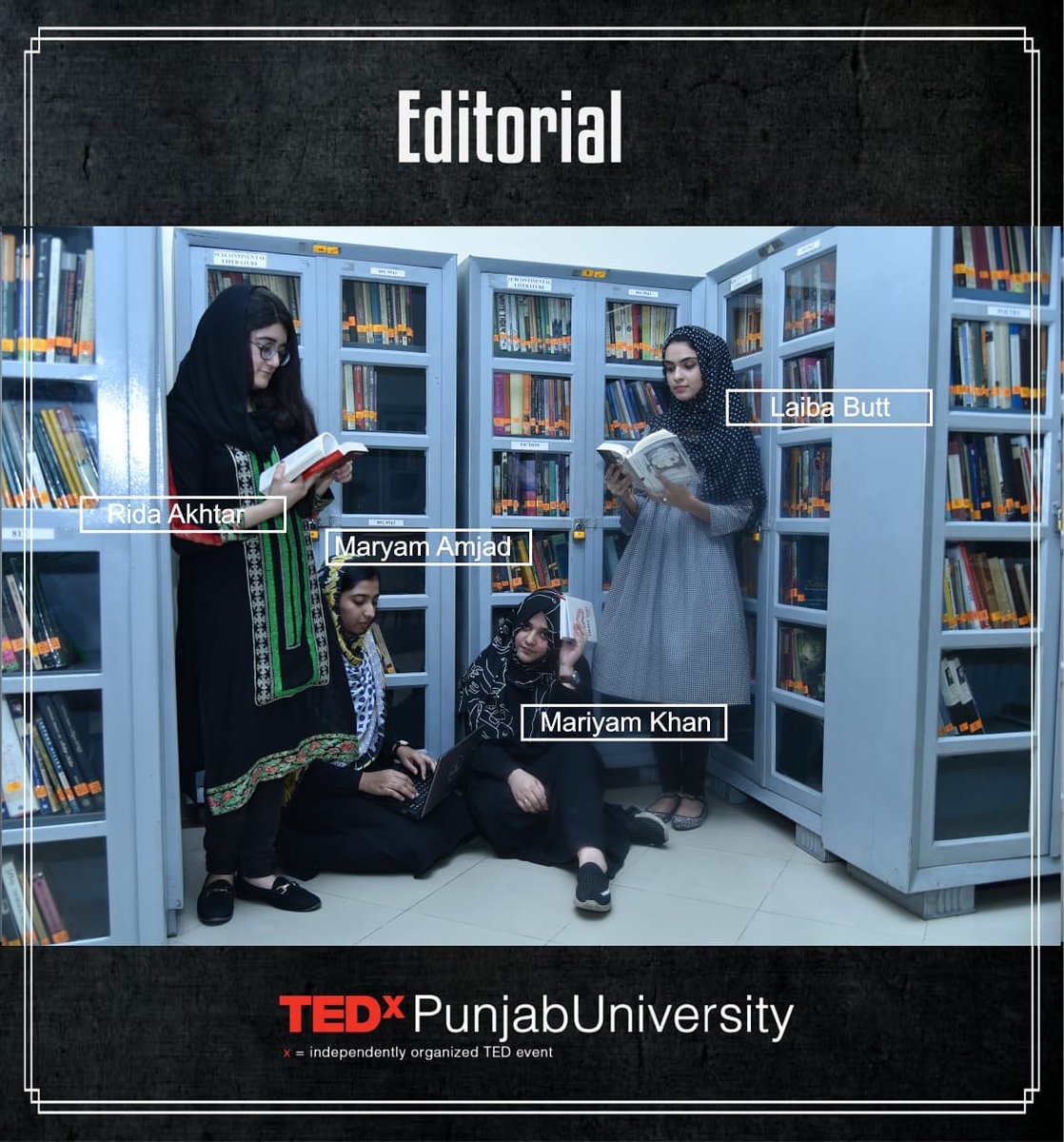 TEDxPunjabUni's tweet photo. Instilling their passion for TEDxPunjabUniversity into words and letters, composing our emails and proposals within the deadliest deadlines, our Editorial Team stands out with their poise and proficiency.

#TEDx #TEDxPunjabaUniveristy #TEDteam #longingforspring #ideas #editorial https://t.co/hCrzSqHOg1
