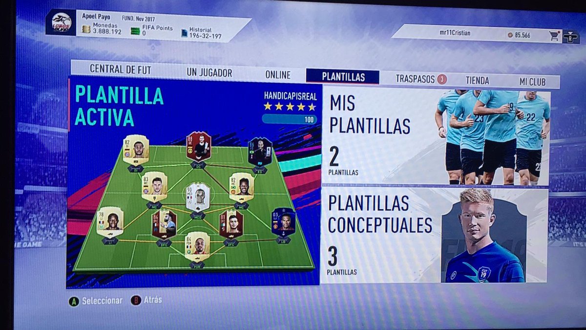 JoseGarciaD9's tweet photo. VENDO LA SIGUIENTE CUENTA DE FIFA POR CAMBIO DE CONSOLA A PS4 

-TIENE UNOS 4 MILONES DE MONEDAS
-MAKELE PRIME Y MUCHISIMOS JUGADORES INTRANSFERIBLE
-NBA 2k19
-SKINS DE FORTNITE Y MÁS 

@MundoUT_ @SoloTradeos @ruben11gc @joelode97 @tufifablog @fut_reventaos 

UN RT SE AGARDECE❤️ https://t.co/co0H1ugKuc