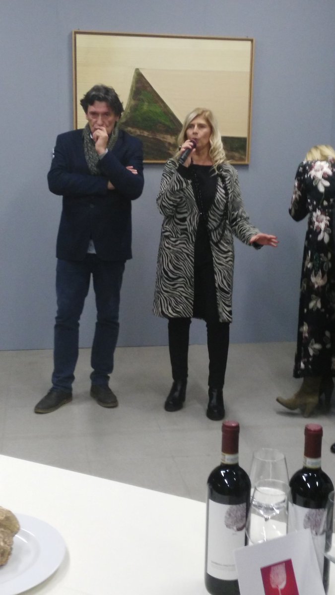 La presidente della Fiera internazionale del Tartufo bianco d'Alba, Liliana Allena, alla premiazione di Asti palazzi del gusto #astiwhite #albatruffle