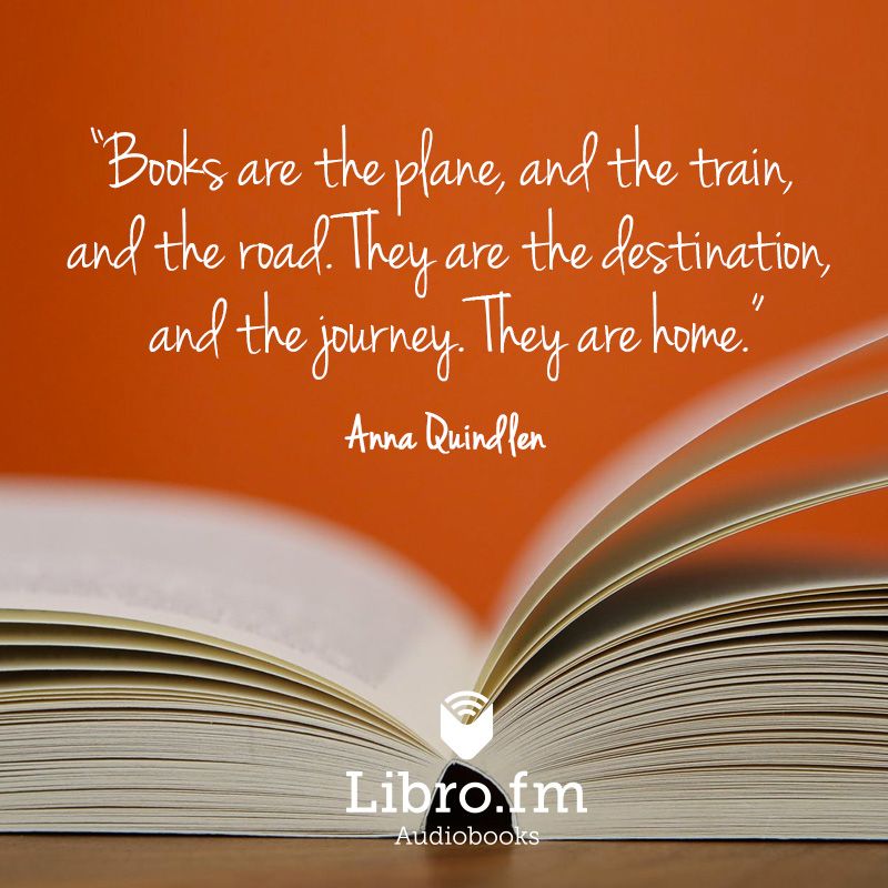 librofm's tweet photo. And audiobooks  🎧 😌 📚 ❤️ 📖#bookquote #AnnaQuindlen #audiobooks https://t.co/NO9581KWIj