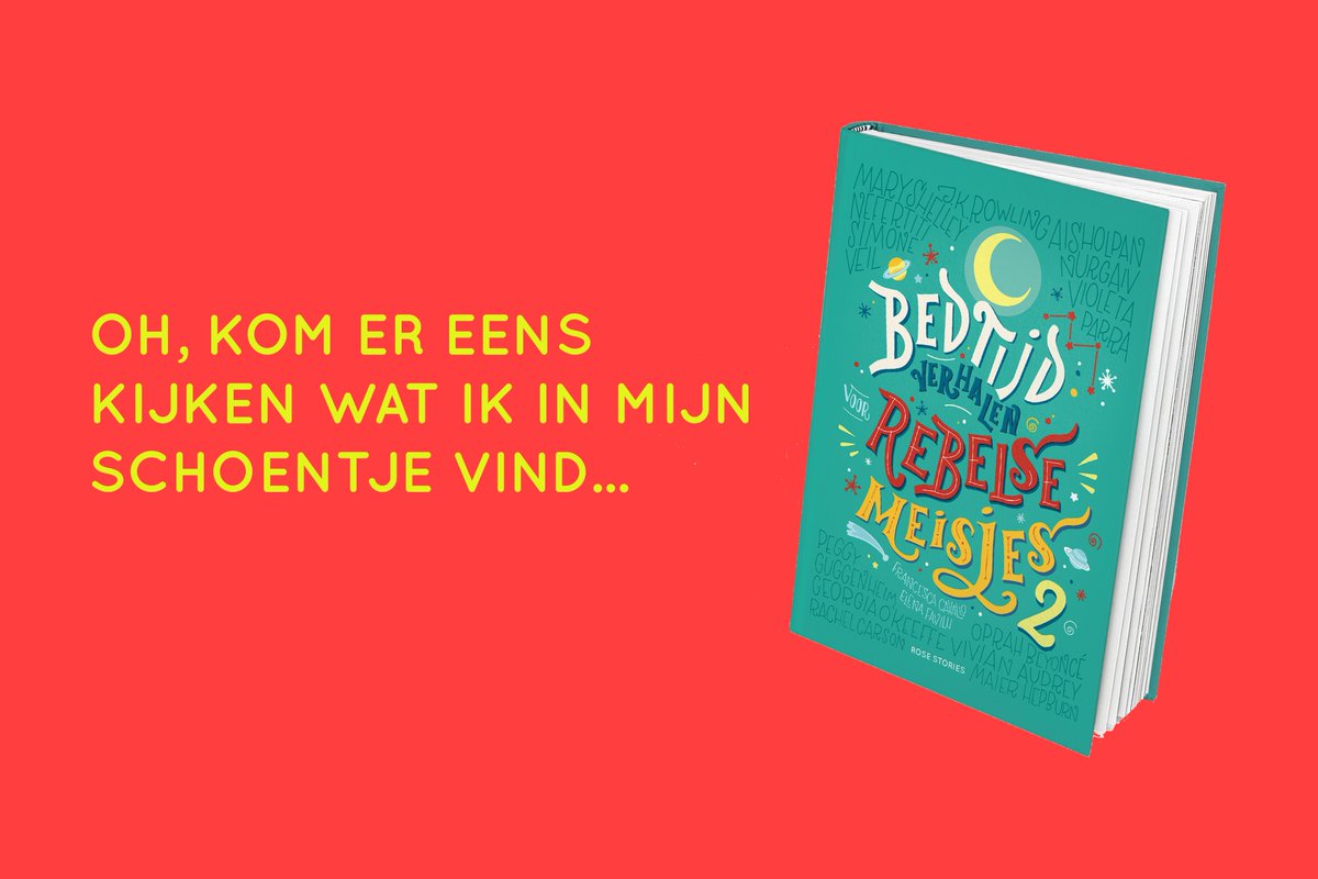 Sinterklaas is in het land! En nou hebben wij toevallig gehoord dat hij fan is van rebelse meisjes én jongens. Staat Bedtijdverhalen voor rebelse meisjes 2 al op jouw verlanglijstje? bit.ly/rebelsemeisjes2