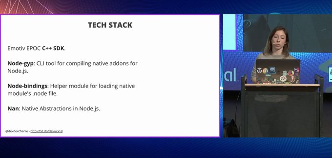 Mind control in #JavaScript and experimenting with evolving interactions by Charlie Gerard @devdevcharlie<a href="/tag/javascript"class="tags">#JavaScript</a>