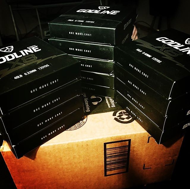 FishingSirGear's tweet photo. @jason_essary
 has really enjoyed using Godline (https://t.co/1xXTgYq6Zk) in 2017. Then came the Godline S (https://t.co/OMTvsmqxMK) and have enjoyed that equally as well. Now here comes Godline X8 (https://t.co/mCMUqeE7zU). It's smoothness and small diameter is second to no… https://t.co/3uuzQ5HbkL