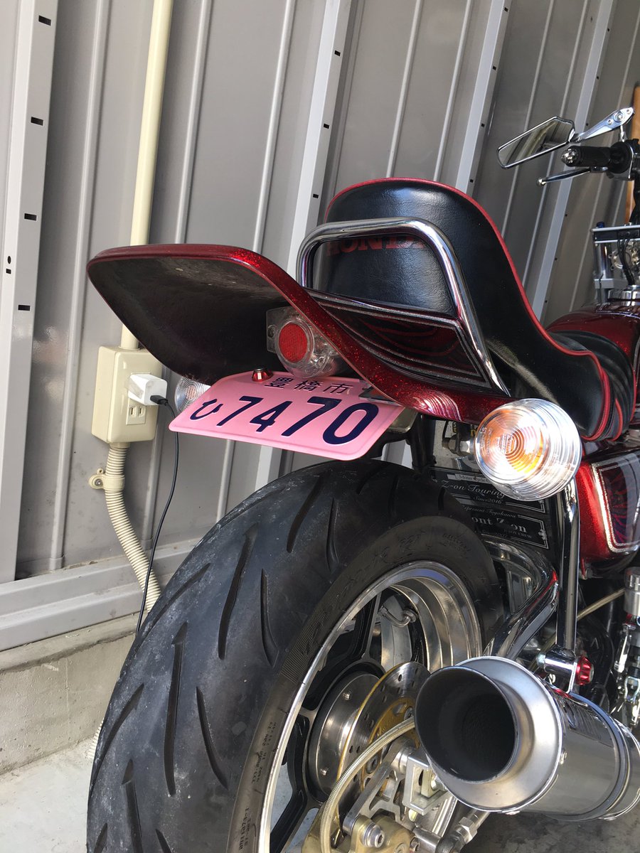 バイク エイプ100 リアフェンダー テールライト キャブ車