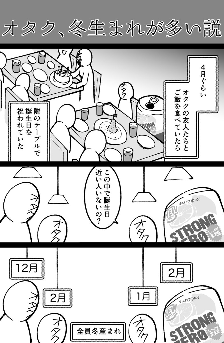 オタクは冬生まれが多い 検証してみたらもっと面白い統計データが発見される Togetter オタクは冬生まれが多い 検証してみたらもっと面白い統計データが発見される Togetter