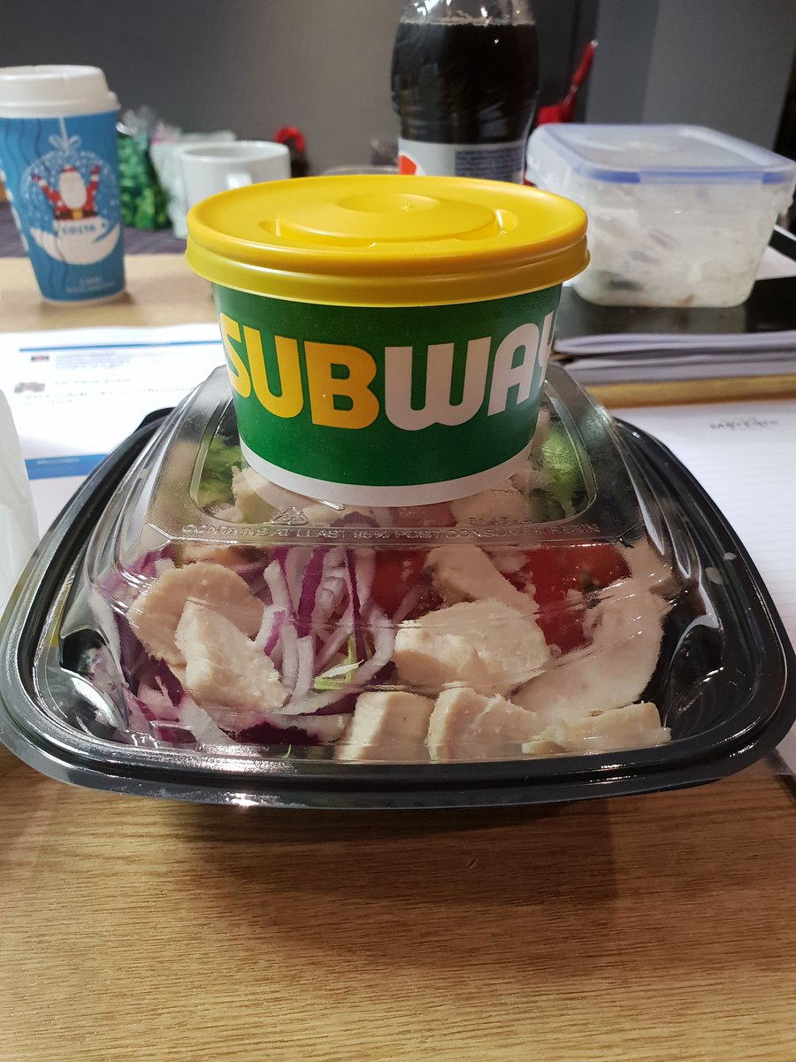 Kirstypowdrell's tweet image. Loving my @SUBWAY Salad today while I'm doing #promotionplus training @mercurehull willerby, love the #SlimmingWorld training days they are always so inspirational and positive! Thankyou  @slimmingworld @SWAmyReeves for such a great day! X