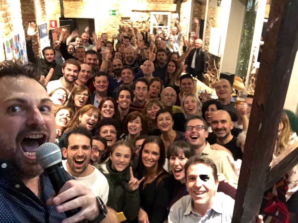imalbertoalonso's tweet photo. Firstly, THANKS for such a memorable night! It was so great celebrating among friends and family. Secondly, we raised over 1000 euros for @ServeTheCityMAD
Thirdly, share your vids and pics from the #SWNNx party! https://t.co/vUJKAaQjfU