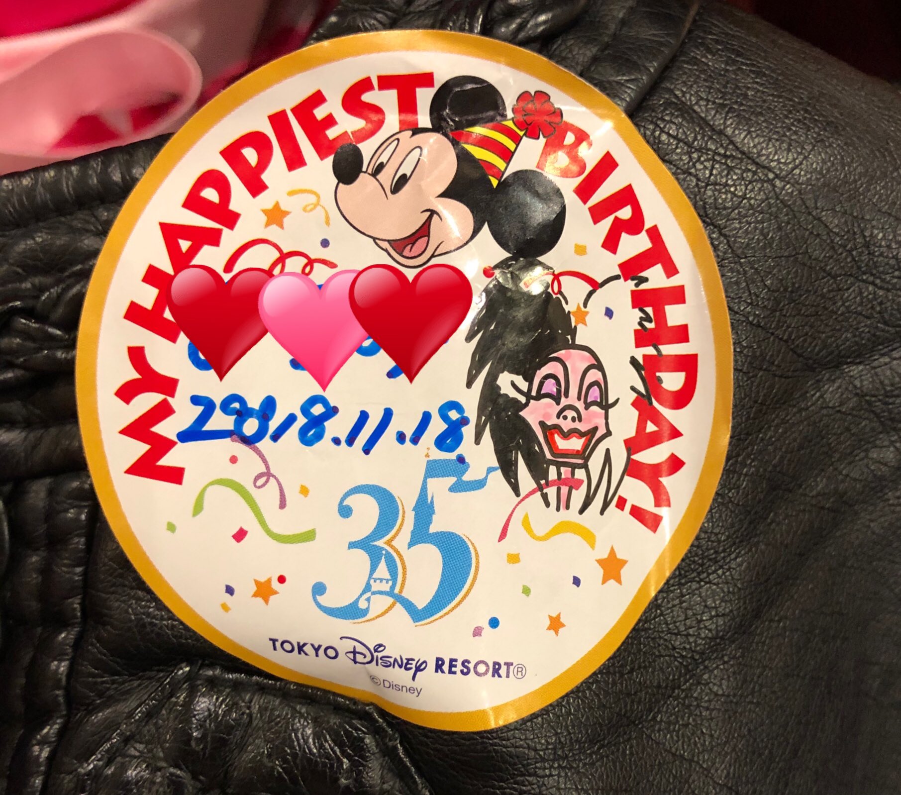 画像 誕生日だったので 母と娘と3人でランド行ってきました バースデーシールはdハロでクルエラ仮装してる時にクルエラのをいただいたので今日持ってきた ミートミッキーは まとめダネ 画像 誕生日だったので 母と娘と3人でランド行ってきました バースデーシールはdハロでクルエラ仮装してる時にクルエラのをいただいたので今日持ってきた ミートミッキーは まとめダネ