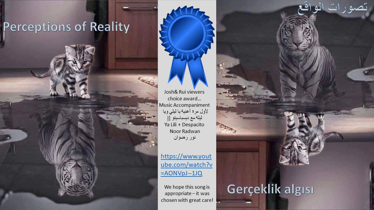 XMandarinSA's tweet photo. #5 @raafat_saleh our #viewerschoice of your posts with sound tack from ويا ليلة مع ديسباسيتو || Ya Lili + Despacito #NoorRadwan نور رضوان.
#perceptionsofreality
Perceptions of Reality - Gerçeklik algısı - تصورات الواقع
Shared link: https://t.co/PACK6bnxHm
Josh & Rui 💞💞 https://t.co/8sdc7dewBg