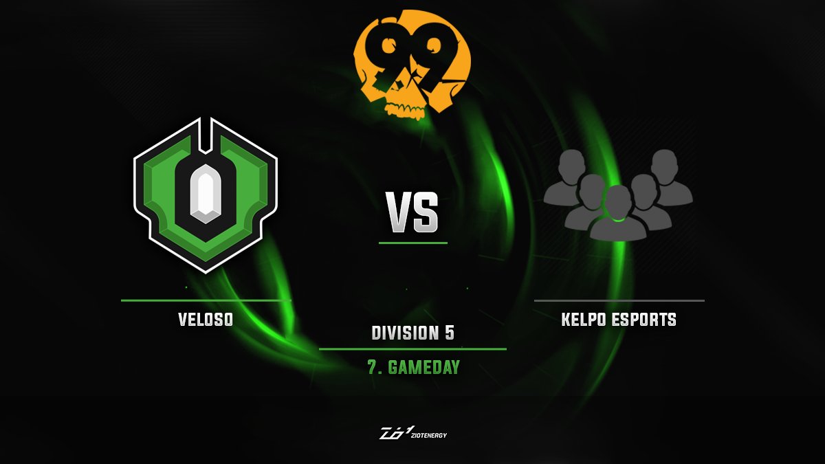 VelosoGG's tweet photo. #VeOCSGO 

Today we have our last Match in the current @99DAMAGEde Season at 6:30pm ⏰

vs #KelpoEsports
Division: https://t.co/Yhbjupxrl4

This match will decide who will secure the first place in our divison. 🏆
So make sure to tune in later!

#CSGO
#BeVeloso 💚 https://t.co/GVKHI5gftS