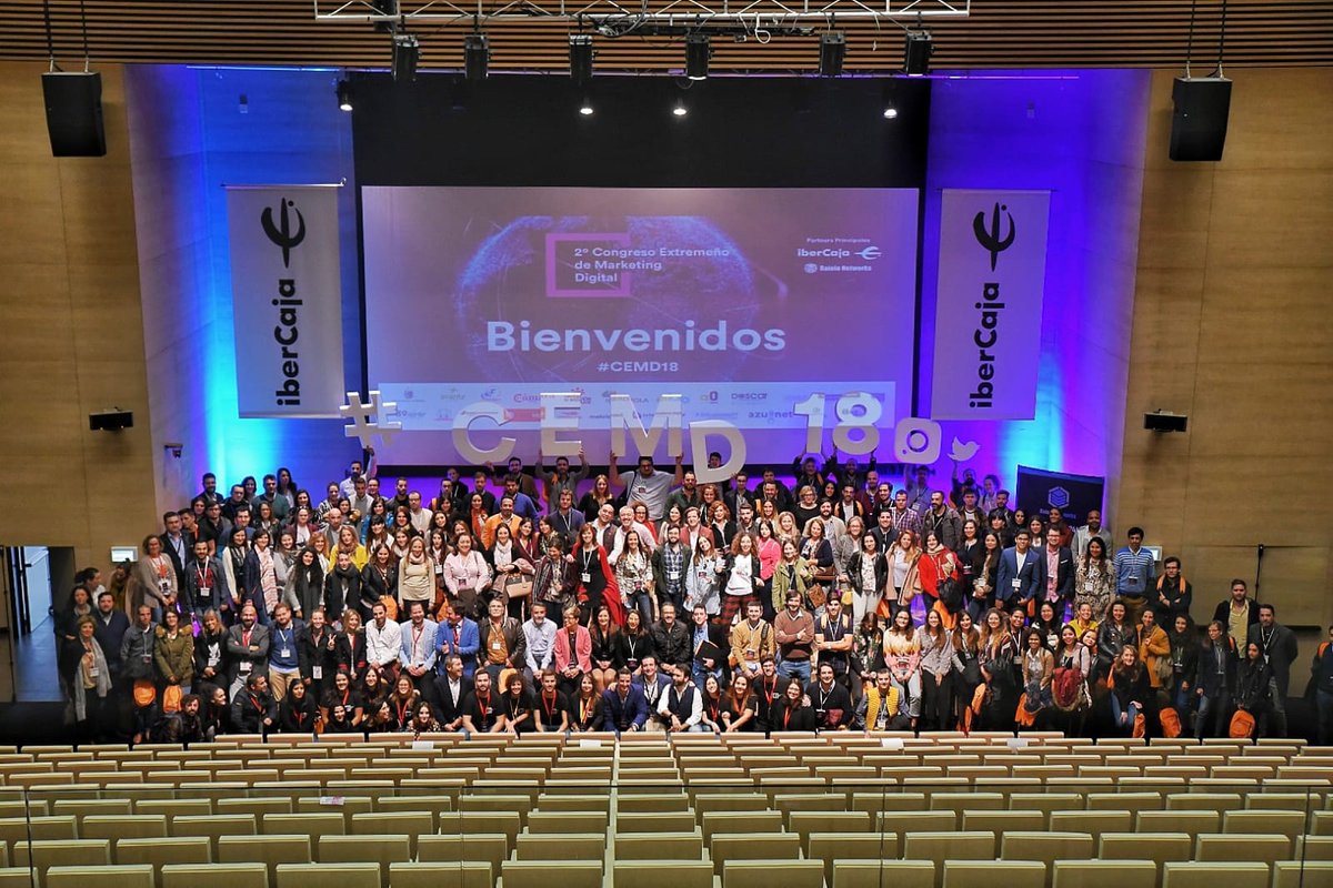 Solo podemos decir… GRACIAS a todos!!!! #CEMD18