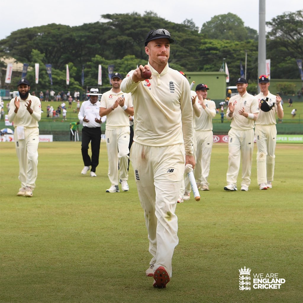 SomersetCCC's tweet photo. 🌰 Opens the batting 
🌰 Opens the bowling 
🌰 1st Test 5️⃣ wicket haul 
🌰 Helps England to series win
🌰 Best bowling average in series 
🌰 13 wickets @ 19.5 

Our very own MJ Leach 🤗

#WeAreSomerset https://t.co/UAGjVhh7CZ