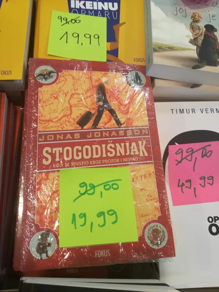 IZNENAĐENJE! Dodatan superpopust! Imate još cijelo popodne za doći na Interliber ili nekoga poslati po ove poslastice za samo 19,99 kn 😃
#FokusnaHit #Interliber #Interliber2018