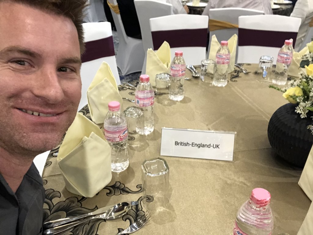 IBSF World Snooker Championships Opening Ceremony- Billy no (team) mates... come on <a href="/TheEASB/">EASB</a> you need to assist players to these events ... me no funding at all , so I’d like to thank all my friends, Family &amp; FB donators on getting me here to this fab event #loner #flyingtheflag