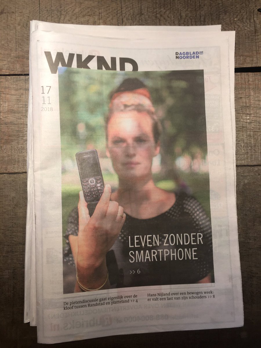ritzotencate's tweet photo. En ook een prachtstuk in de echte krant over smartphones en mijn onderzoek naar onze relatie met die wonderapparaatjes. Meedoen? Laat maar horen! #CaughtintheApp https://t.co/z5UJzQjOOO