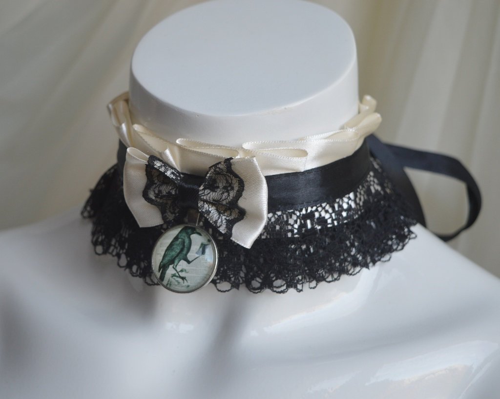 Nekollars's tweet photo. #Gothicchoker #- #Nevermore #- #wiccan #wicca #dark #witch #gothickitten #gothkitten - #Goth #gothic #gothgirl  #gothgoth #gothicgirl  #gothicstyle #gothfashion #gothicfashion #gothstyle #gothgirls #GothicMetal #gothicjewelry #gothiclolita #gothicgirls - More at etsy #Nekollars! https://t.co/UCDCfUFtwd
