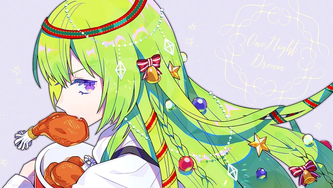 ツリー装飾なグゥ/復刻クリスマス2017 #fgo 