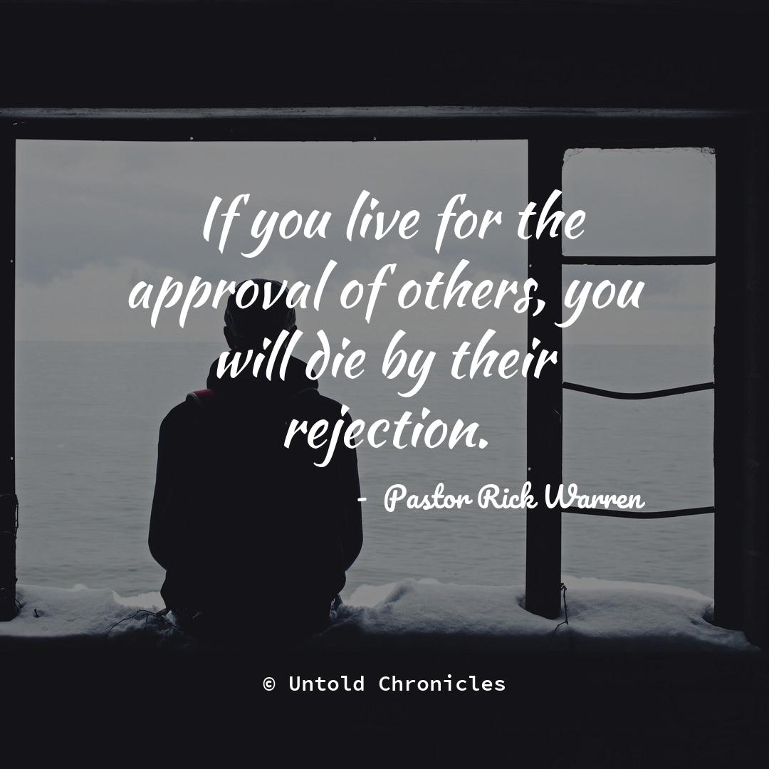 untoldchronicle's tweet photo. Live for yourself. #life #living #lifequotes #quote #quoteoftheday #qotd #quotestoliveby #quotesdaily #writing #quotes  #PastorRickWarren #uc https://t.co/JNwpEZjDYh