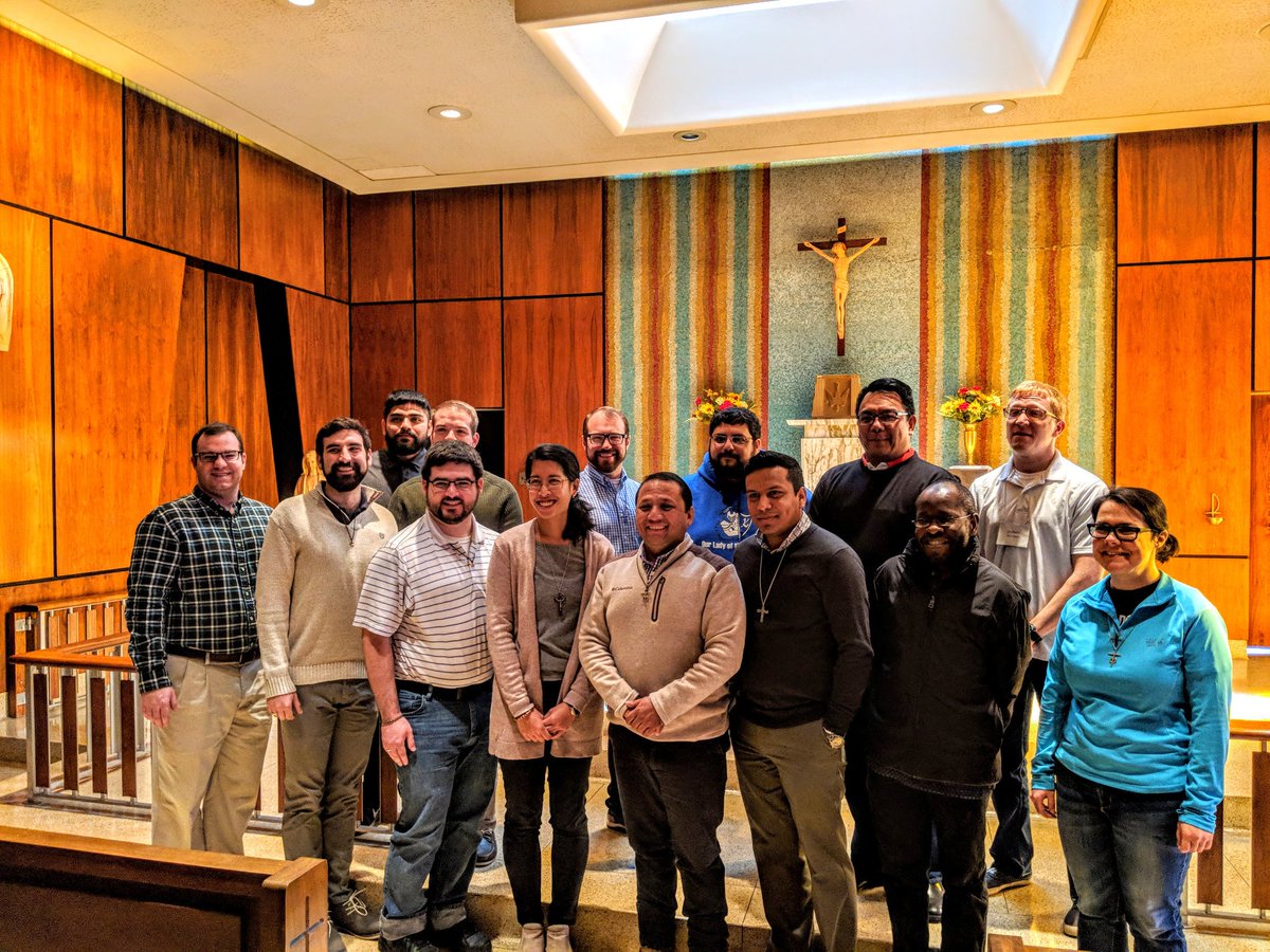 FrTimKenneySM's tweet photo. Finishing up a wonderful program with our young Brothers &amp; Sisters in initial formation on a timely topic "Collaboration with Marianist Lay Communities" The meetings, talks, prayer &amp; family spirit were great signs of Hope and joy! https://t.co/SYLJ9T5VUK