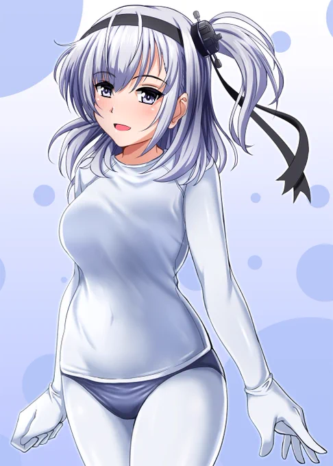 艦これ 涼月
ぴっちり系のインナーっていいよね 