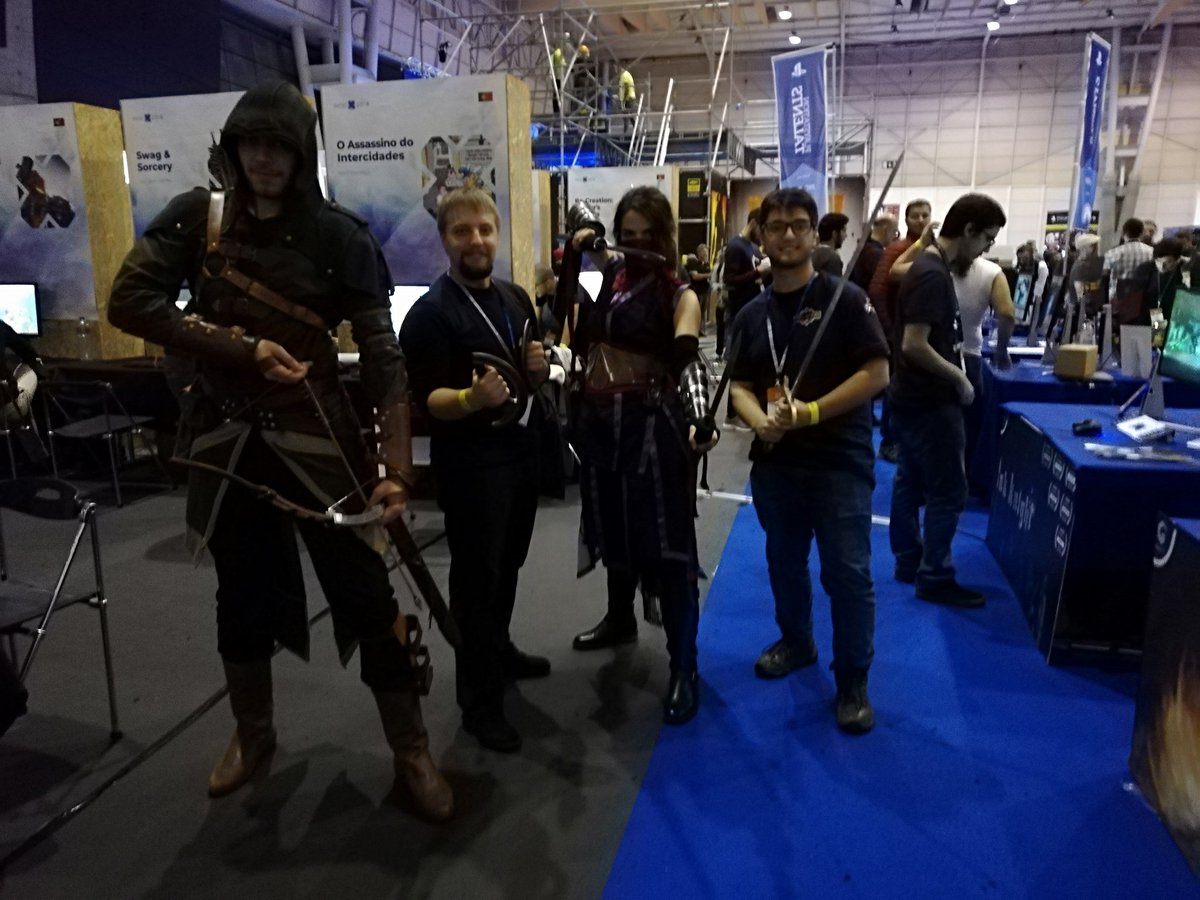 FlyingPanStudio's tweet image. Last day @LisboaGamesWeek and so far it's going great, thank you so much for playing our game, and if are still around come and try it out.

@PSTalents @PlayStationPT #indiedev #indiegame #gamedev  #IndieGameDev #unity3d