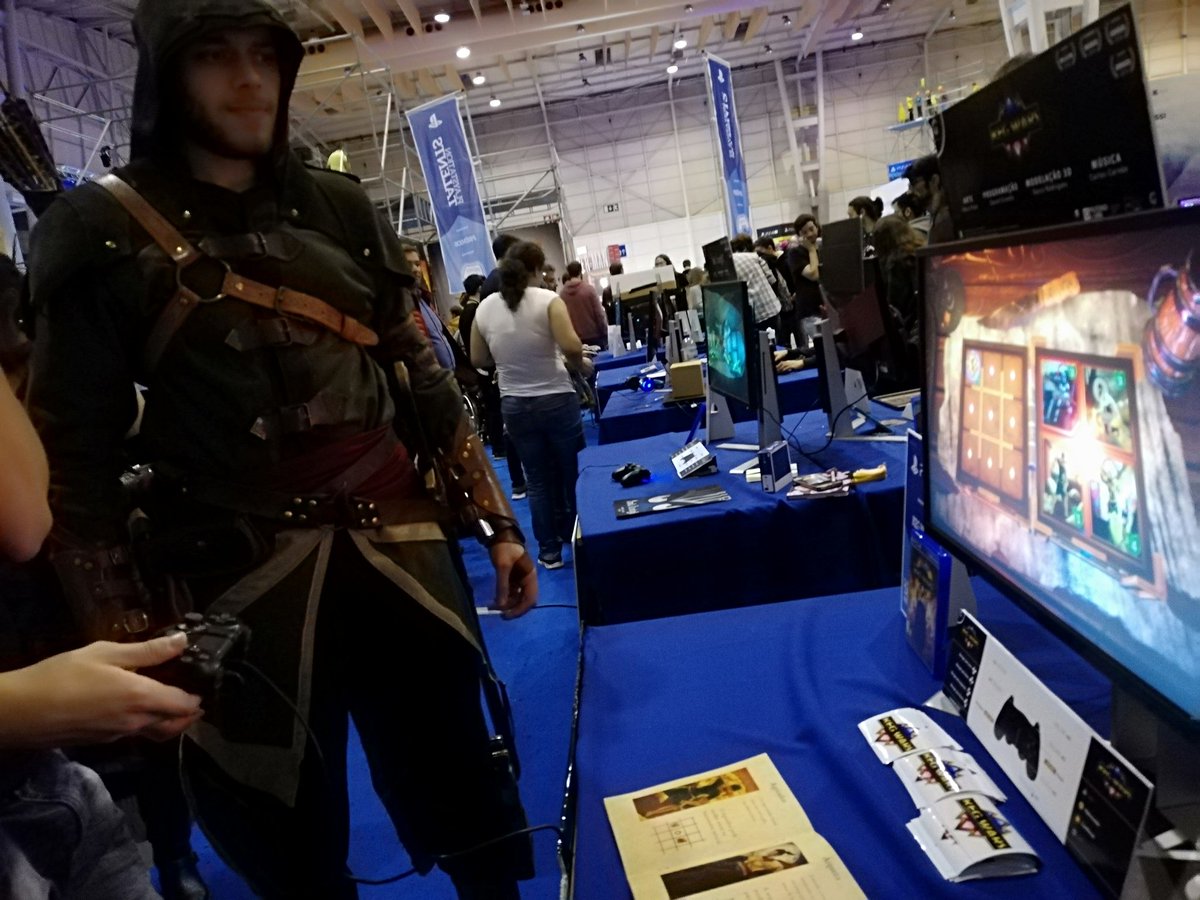 FlyingPanStudio's tweet image. Last day @LisboaGamesWeek and so far it's going great, thank you so much for playing our game, and if are still around come and try it out.

@PSTalents @PlayStationPT #indiedev #indiegame #gamedev  #IndieGameDev #unity3d