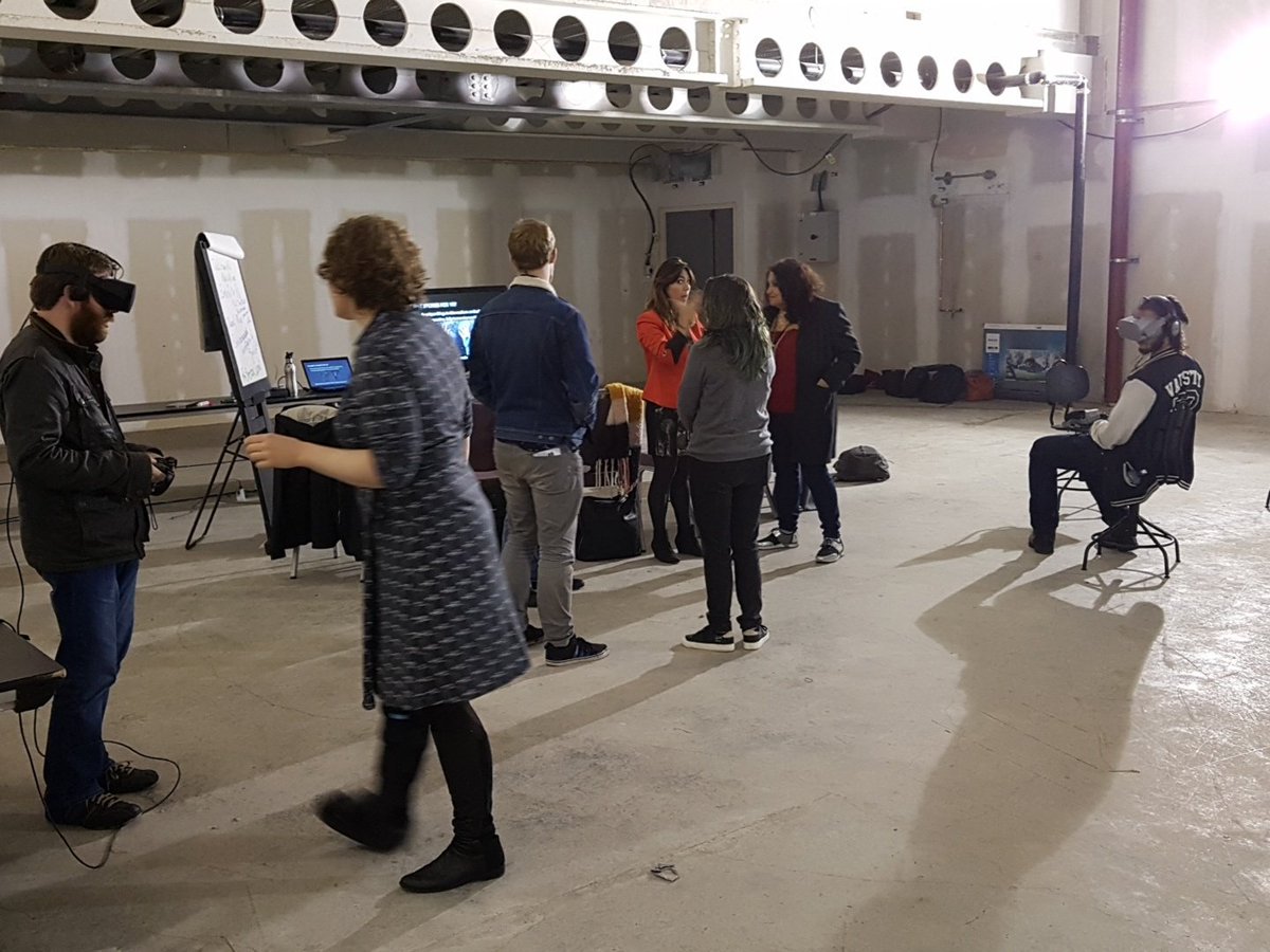 retroneogames's tweet photo. Having fun with #VR at #writersgame in Dublin today, thanks to @CamilleDonegan from VR Ireland and Sorcha from Candlelit Tales. https://t.co/Xu7ConQnsY