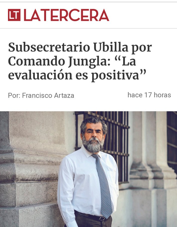 cgajardop's tweet photo. Día 1: Intendente informa que Catrillanca participó del robo y que tenía antecedentes.
Día 2: Detención ilegal del menor.
Día 3: Ubilla declara que evaluación de Jungla es positiva.
Día 4: Hermes Soto explica porqué no hay cámaras del Gope.
Hoy: Todo era mentira. Borraron videos. https://t.co/tgYbLBd4tn