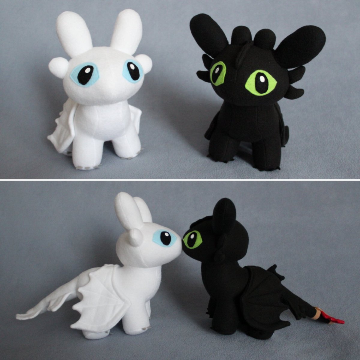 httyd light fury plush