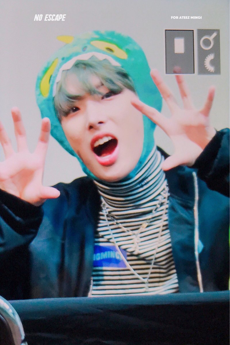 Mingi Pics Noescape Hes So Cute 에이티즈 송민기 민기 Ateez Songmingi Mingi All To Zero 해적왕 Ateezofficial