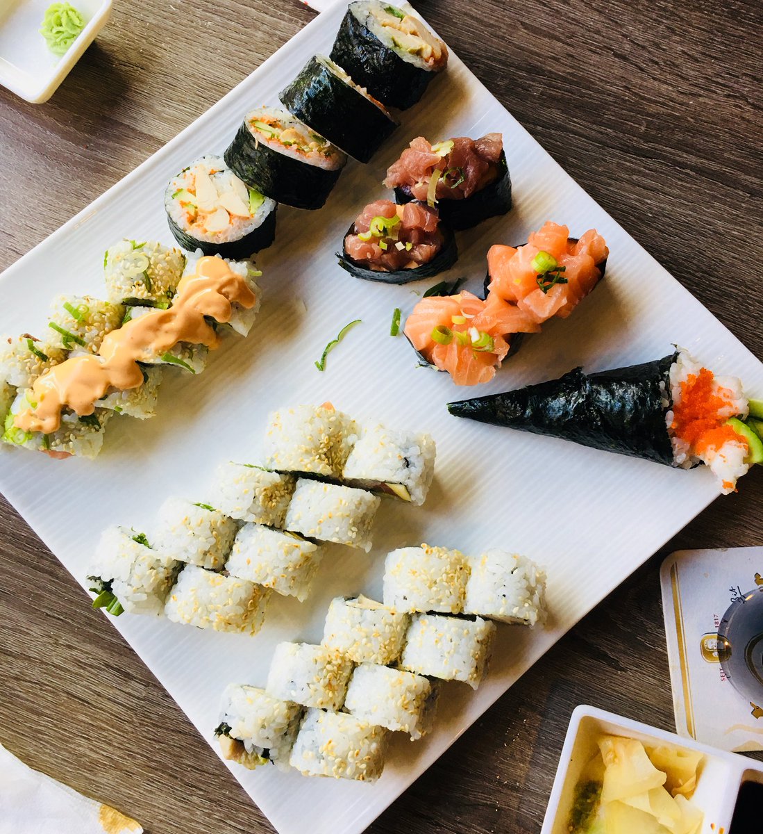 Cwar97's tweet image. Sushi-Sonntag 🍣🤤