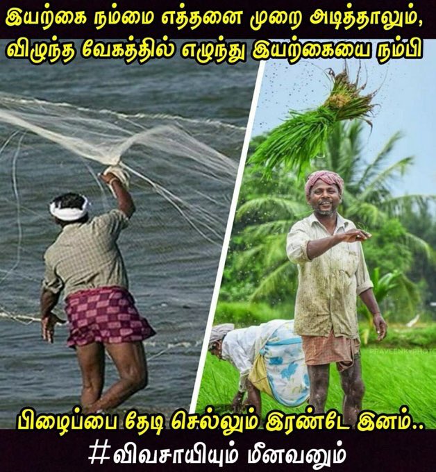 Farming And Fishing Is The Important Occupation Of Delta Districts !! Let’s Need To Stand With This !!
#WeNeedToStandWithDelta