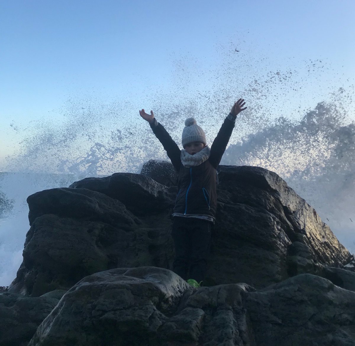 Great waves in Myrtleville today😄