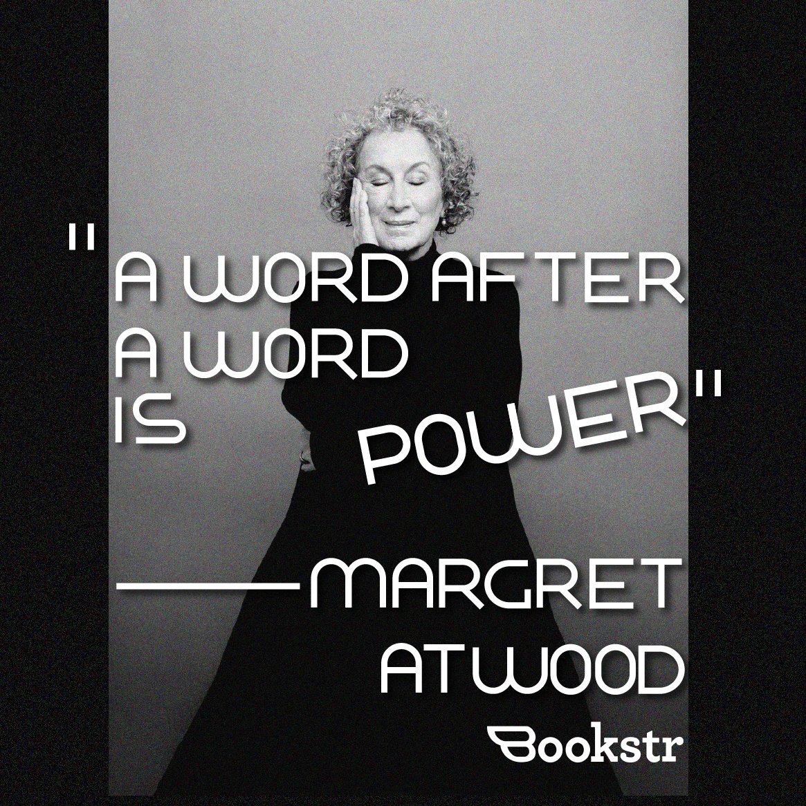 Happy birthday, Margaret Atwood!  