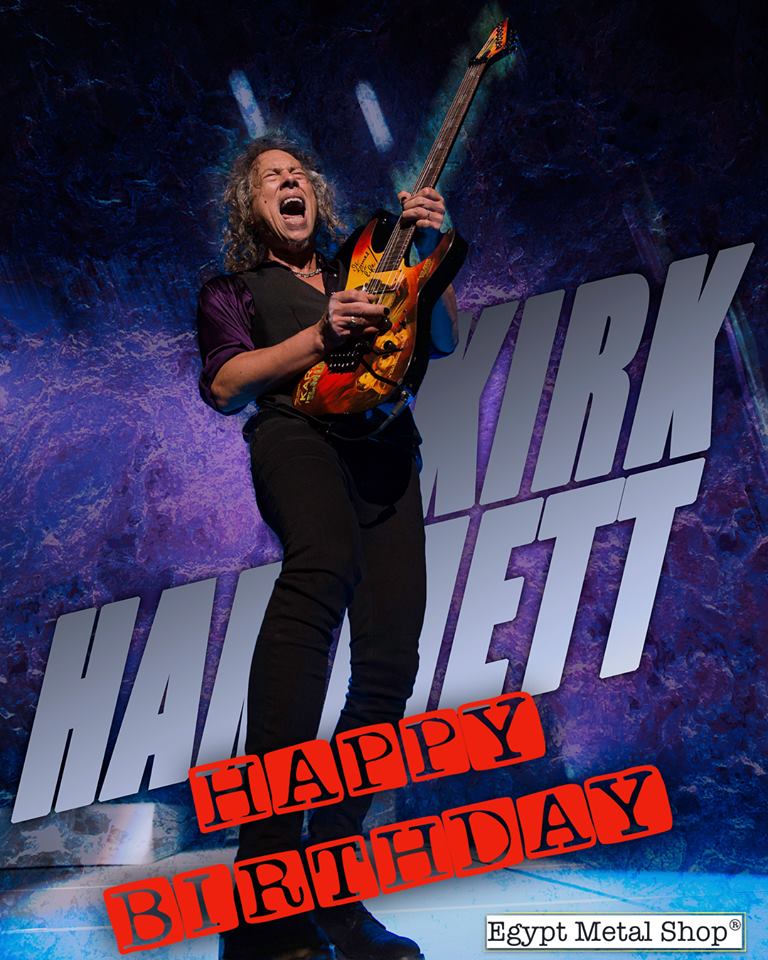 Happy Birthday Kirk Hammett! What\s your favorite Kirk Hammett solo?    