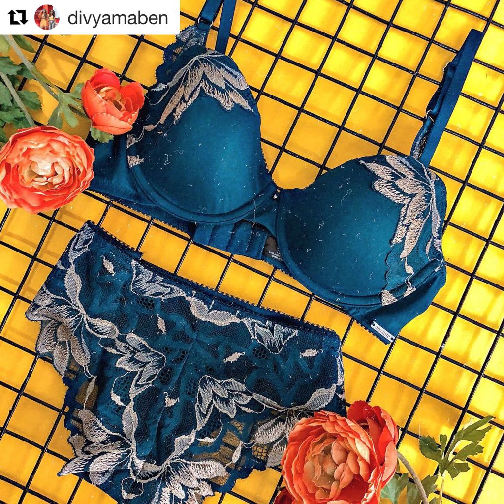 amanteIndia's tweet photo. Wave hello to chic outfits with this lace bloom lingerie set, from Starry Tales collection, underneath for a confident look. Shop at 20% off: https://t.co/kwUAKKsQGF

#amanteIndia #DareToBe #NovemberRush 

#Repost @divyamaben https://t.co/esEK4apaNB