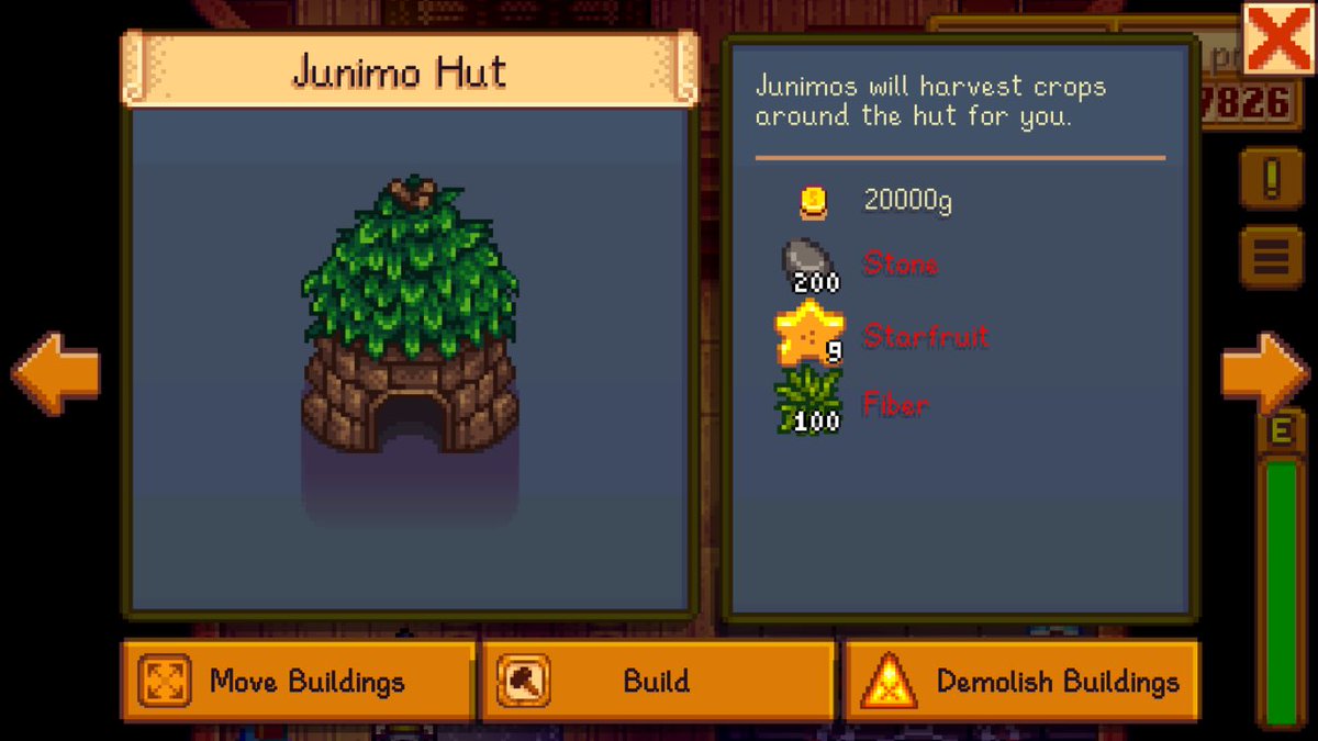 ToonToon_tw's tweet photo. #StardewValley เมื่อทำคอมมูนิตี้เซนเตอร์จบจะมีเควสของพ่อมดคือพ่อมดอยากได้น้ำหมึกที่อยู่กับแม่มดแฟนเก่าก็ต้องทำตามเนื้อเรื่องไปเพื่อเข้าไปบ้านแม่มดด้วยถ้าทำสำเร็จพ่อมดจะเปิด นส ที่สามารถสร้างบ้านจูนิโม้ไว้เก็บพืชผลในฟามเราได้ด้วยนะน่าร้ากกกก https://t.co/zlEDEJ2VcP
