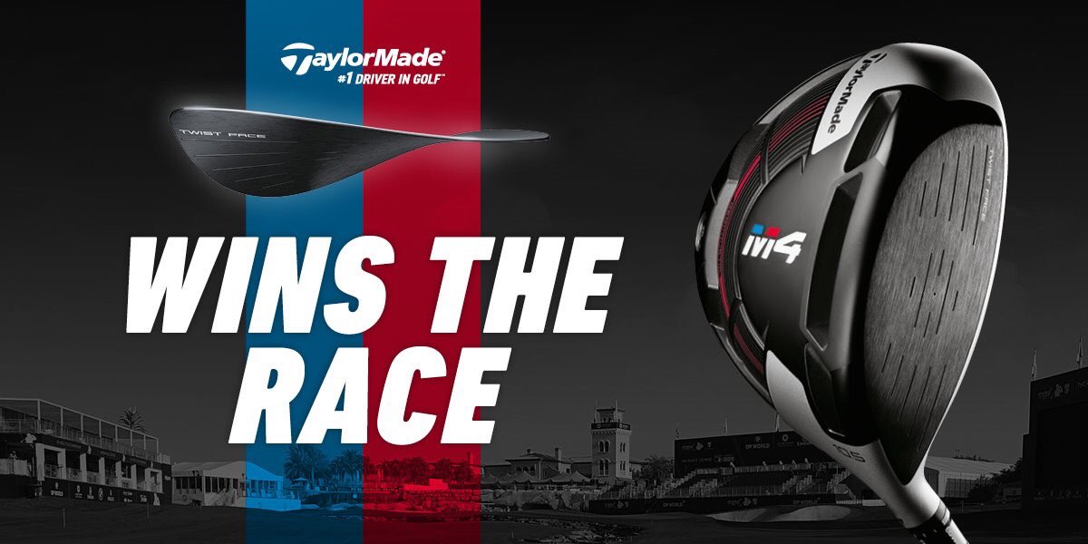 TaylorMadeSA's tweet photo. The Race is Over.
The #M4driver captures the #RaceToDubai title at the season-ending 2018 DP World Tour Championship. Congratulations to the Champ!
#DPWTC #RolexSeries #1DriverinGolf #TwistFace https://t.co/ukVlxUxRmB
