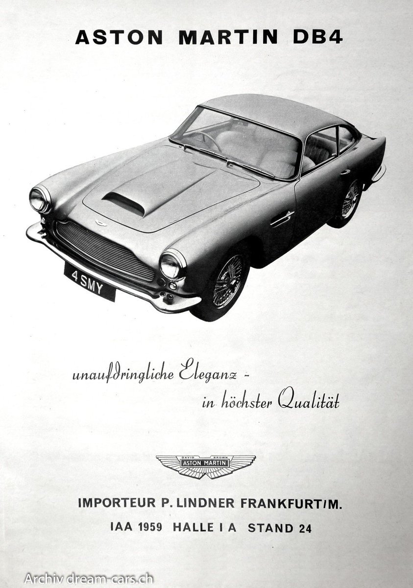 dreamcar_ch's tweet image. Cool old commercial #AstonMartin, #Rootes, #Delahaye, #Chausson