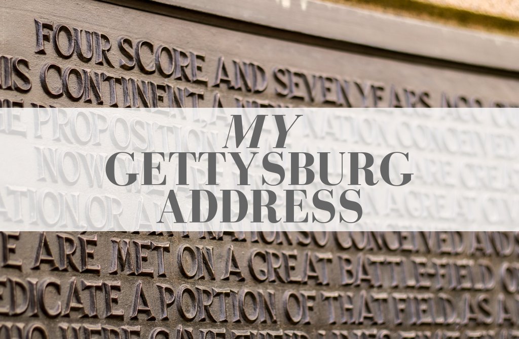 DestGettysburg's tweet image. In the spirit of the 155th anniversary of Abraham Lincoln's #GettysburgAddress, we asked you, our visitors – what do the words of the Gettysburg Address mean to you? We featured 10 of your inspiring entries on our blog. See them here: ow.ly/O5em30mE7n1.
