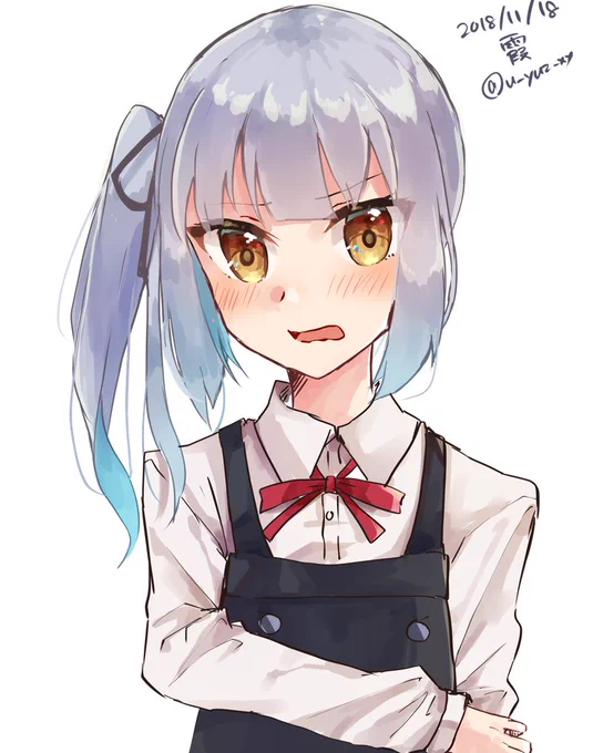 霞
#艦これ版深夜の真剣お絵描き60分一本勝負 #艦これ版真剣お絵描き60分一本勝負_20181118 #艦これ 