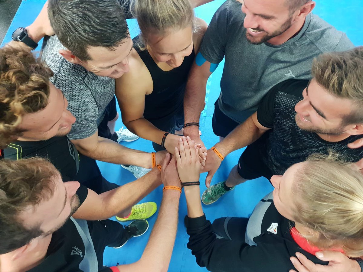 One team against cancer! 🤗♥️
Thank you <a href="/teambelgium/">Team Belgium</a> for the great training camp! 
#teambelgium #sportersbelevenmeer #dewarmsteweek