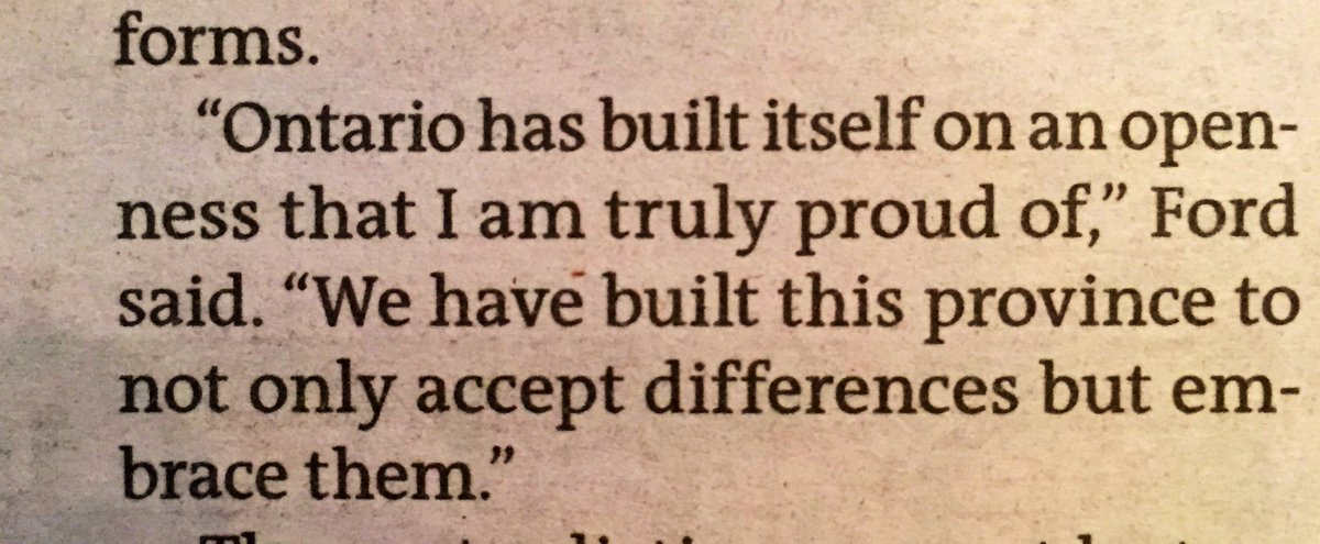 Kate Wright (@katewright__) on Twitter photo Doug Ford quoted in this week’s <a href="/nowtoronto/">Now Toronto</a>. Why won’t he extend this logic to trans people in Ontario? Instead, his government wants to debate whether or not trans ppl exist. They always have, Mr Premier. Educate yourself. Listen to trans people. Doug Ford quoted in this week’s <a href="/nowtoronto/">Now Toronto</a>. Why won’t he extend this logic to trans people in Ontario? Instead, his government wants to debate whether or not trans ppl exist. They always have, Mr Premier. Educate yourself. Listen to trans people.