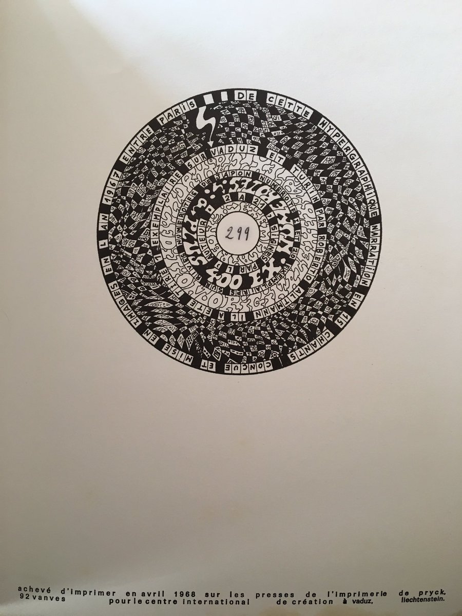 @DaveShelton If I remember well, you asked me about Roberto Altmann's absteact comics? It's definitely interesting, and there's a book I found again: « Geste hypergraphique », 1967