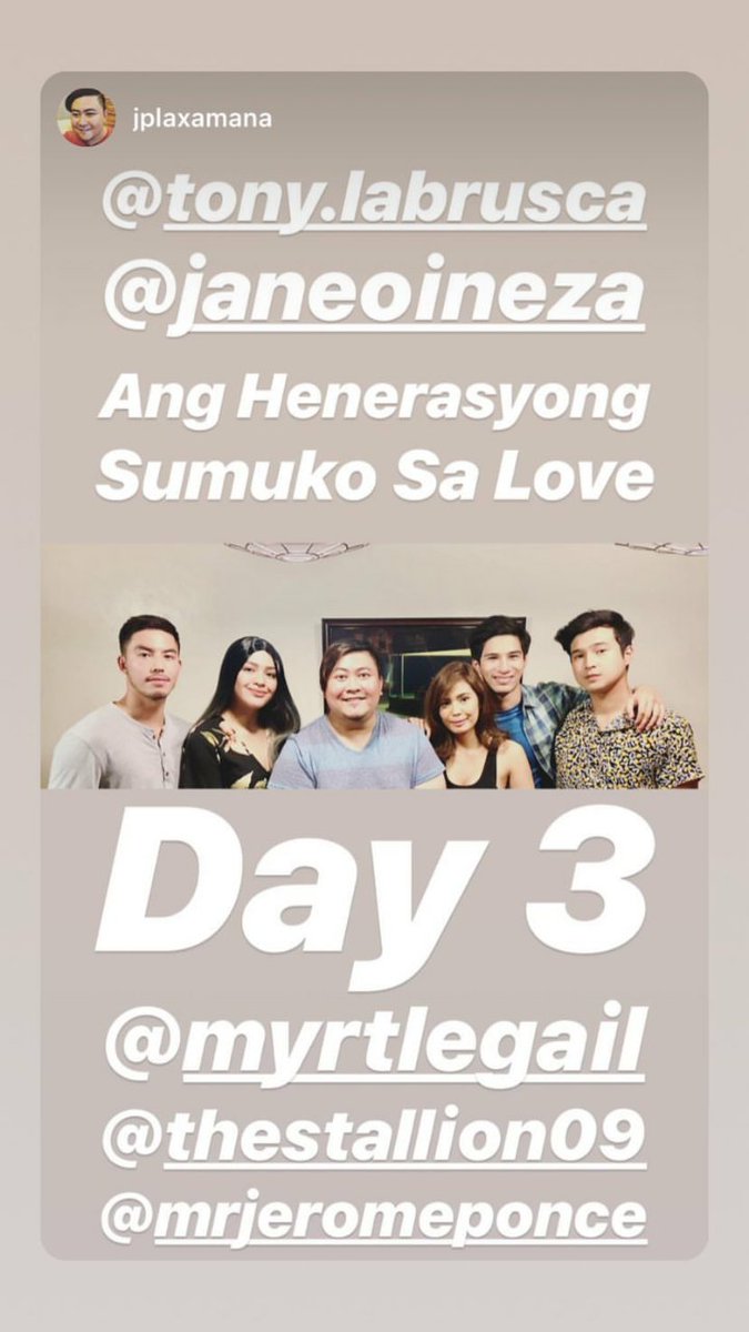 JANEsterszILO's tweet photo. Kurt..Ma-an..Junamae.. Hadjii.. Denzel of...
#AngHenerasyongSumukoSaLove
#JaneOineza @itsJaneOineza
#AHSSLFirstDayNiJane
-direk @jplaxamana IGS https://t.co/10e86zgyeq