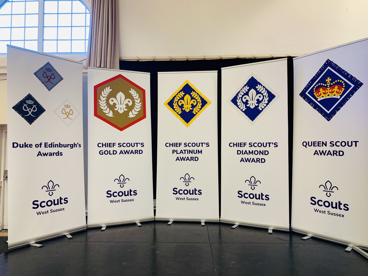 WestSussexScout's tweet photo. Looking forward to watching our Young People receive their awards at County Awards this afternoon!  @UKScouting  #ScoutAwards #Scouting #DofE #QSA @DCCProgramme https://t.co/UkqDY35KOJ